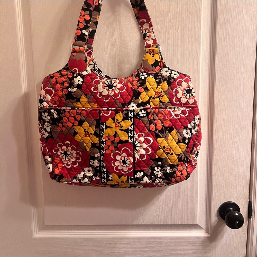 VERA BRADLEY LAPTOP BAG. RETIRED BITTERSWEET PATTERN. EUC